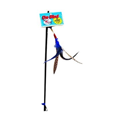 Go Cat Da Bird 36" Pull Apart 可拆式逗貓棒|Go Cat 美國手工逗貓棒及貓玩具 TNPets HK