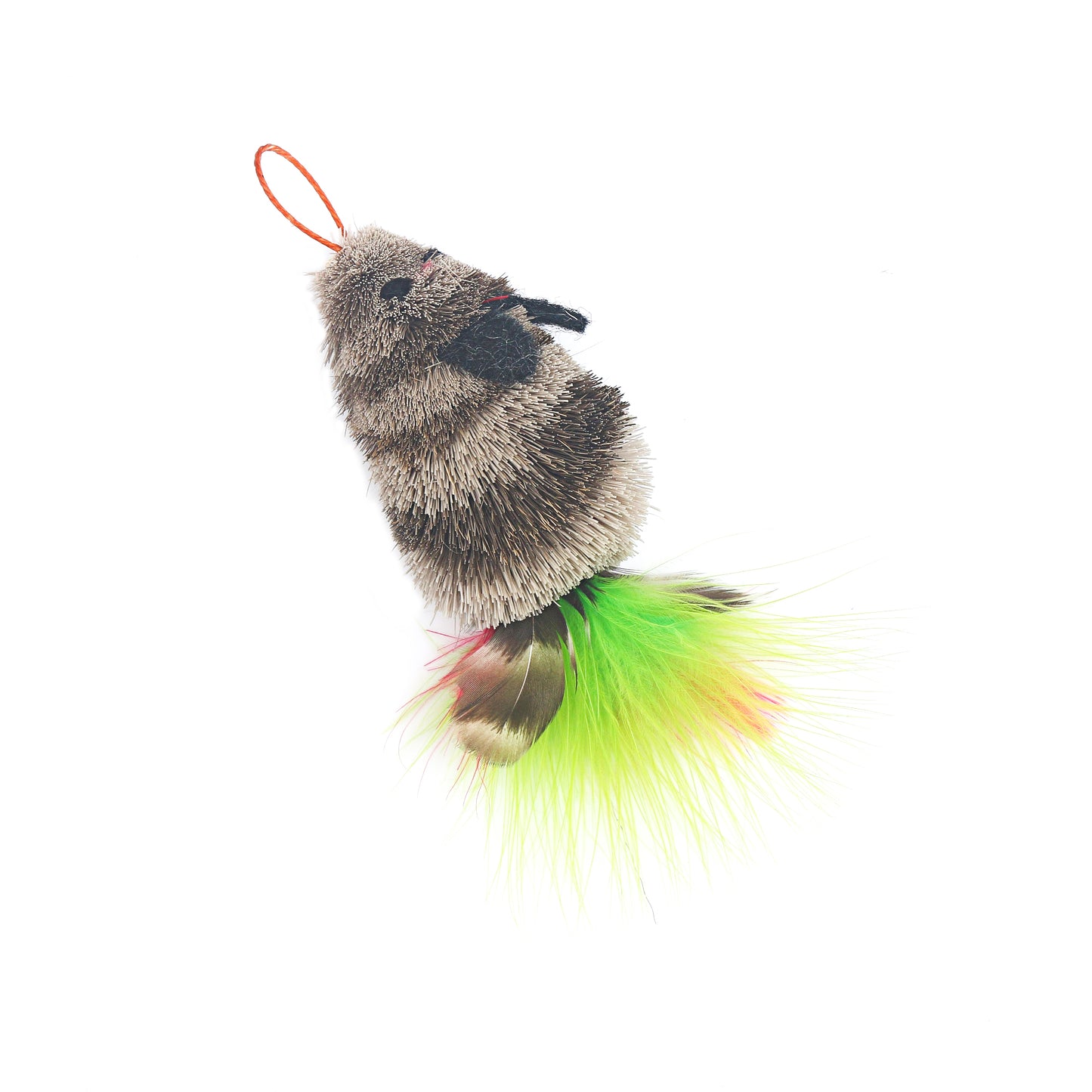 Go Cat Da Feather Mouse 貓玩具｜Go Cat 美國手工逗貓棒及貓玩具 TNPets HK