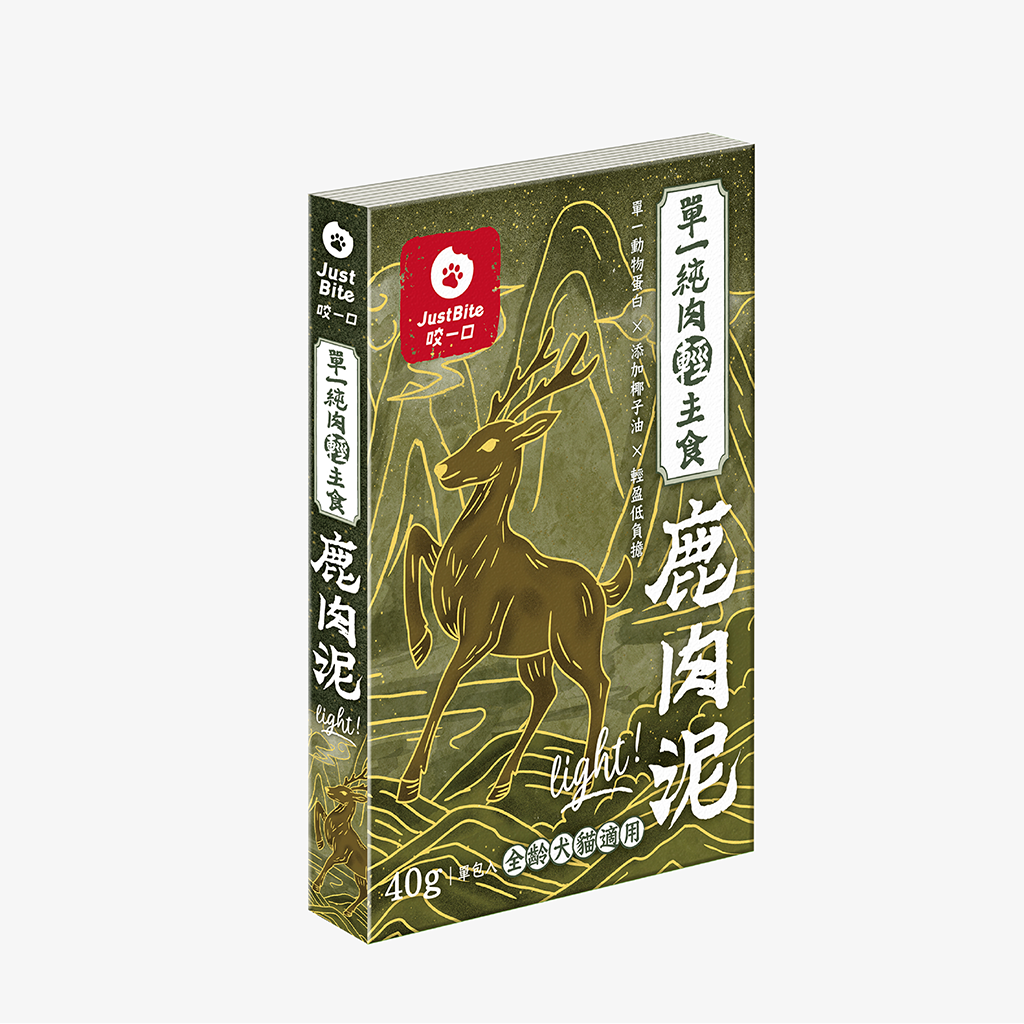 JustBite 咬一口 輕主食鹿肉泥 40 克
